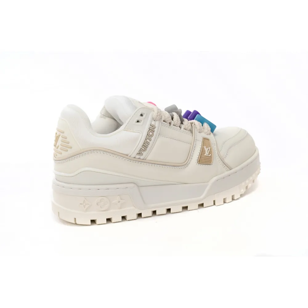 Louis Vuitton LV Trainer Maxi White