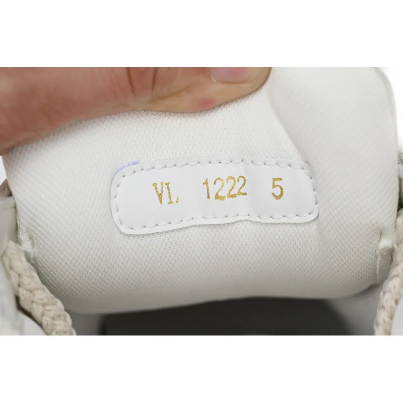 Zafa Wear Louis Vuitton LV Trainer Maxi White