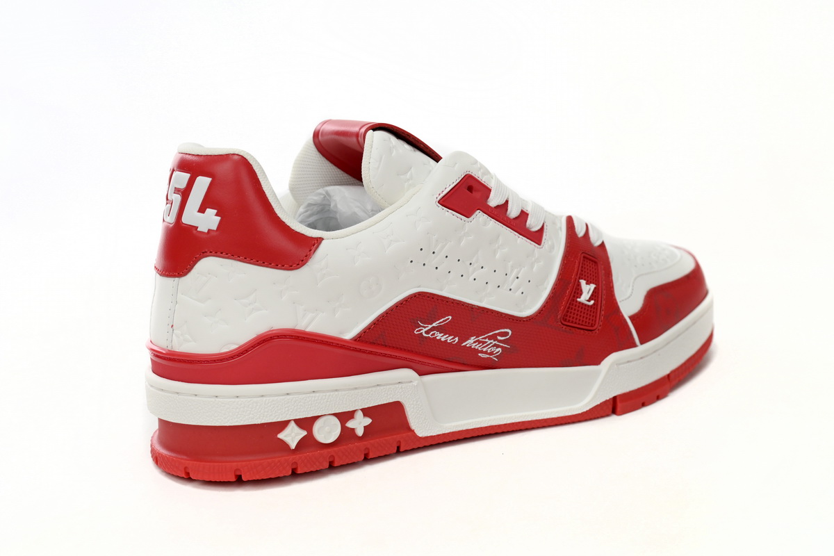 Zafa Wear Louis Vuitton Trainer #54 Signature Red White