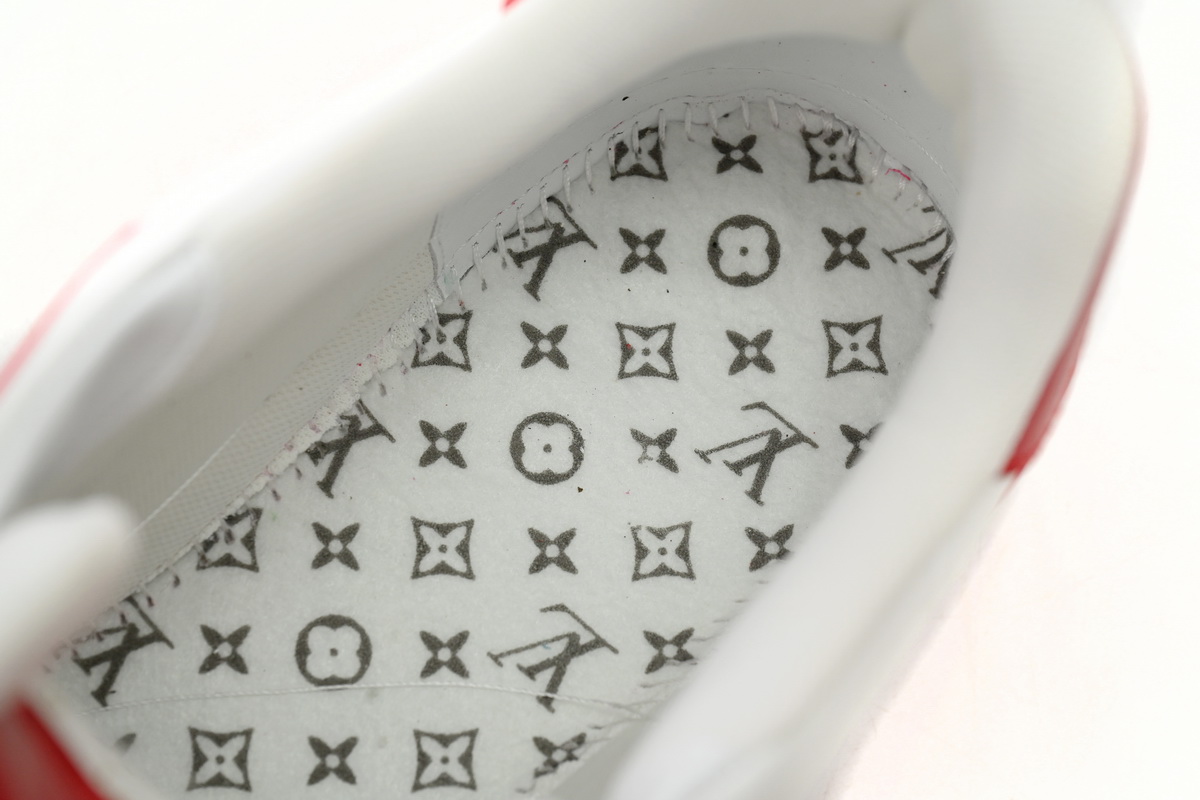 Zafa Wear Louis Vuitton Trainer #54 Signature Red White