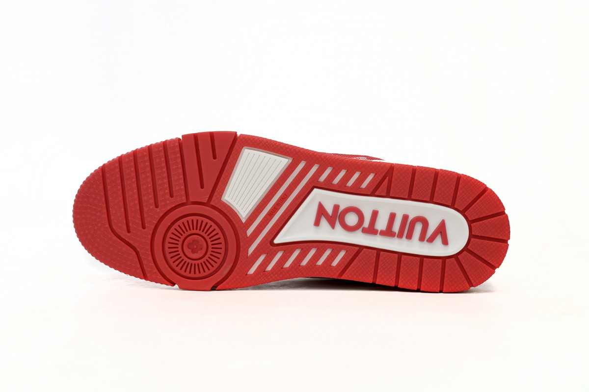 Zafa Wear Louis Vuitton Trainer #54 Signature Red White