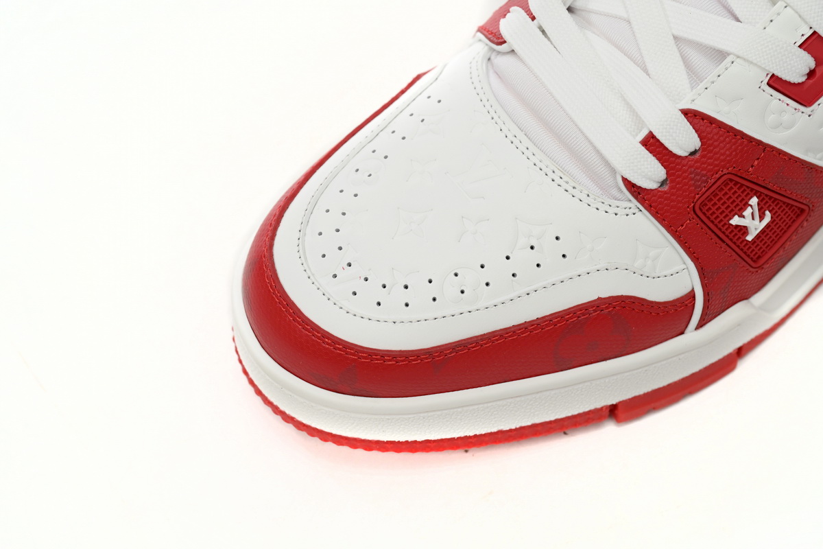 Zafa Wear Louis Vuitton Trainer #54 Signature Red White