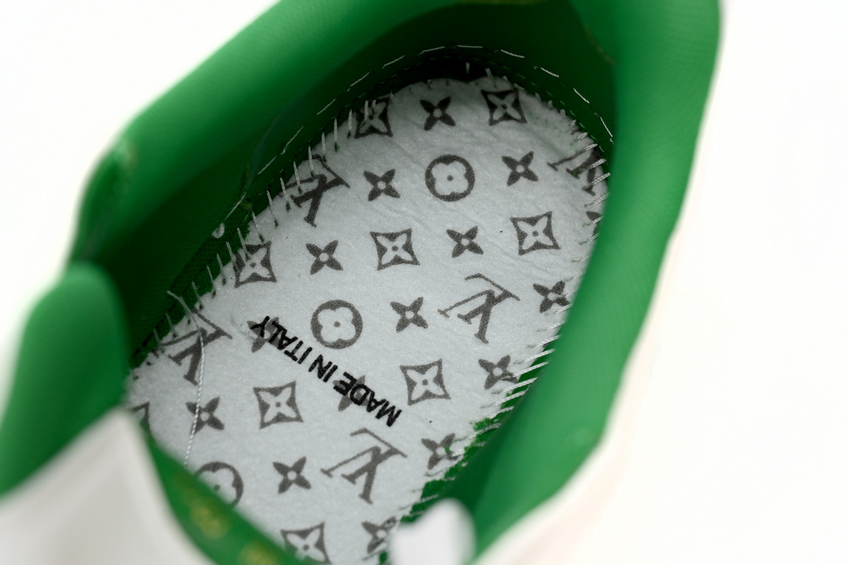 Zafa Wear Louis Vuitton Trainer #54 Signature White Green