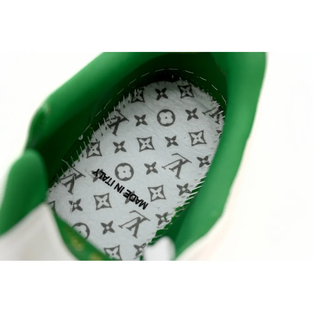 Louis Vuitton Trainer #54 Signature White Green