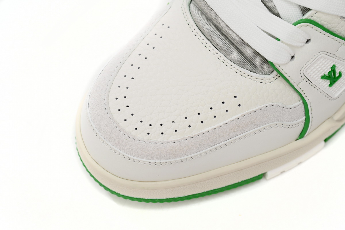 Zafa Wear Louis Vuitton Trainer #54 Signature White Green