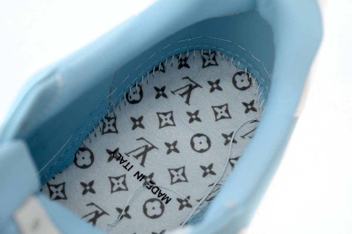 Zafa Wear Louis Vuitton Trainer Baby Blue