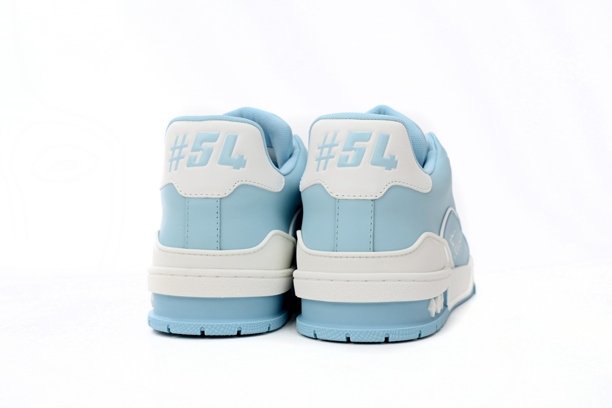 Zafa Wear Louis Vuitton Trainer Baby Blue