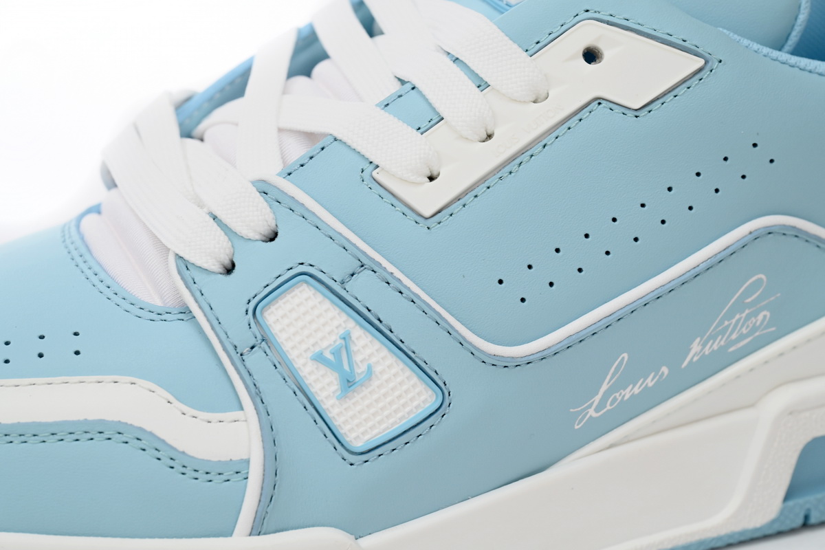 Zafa Wear Louis Vuitton Trainer Baby Blue