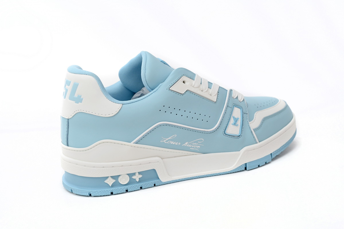 Zafa Wear Louis Vuitton Trainer Baby Blue