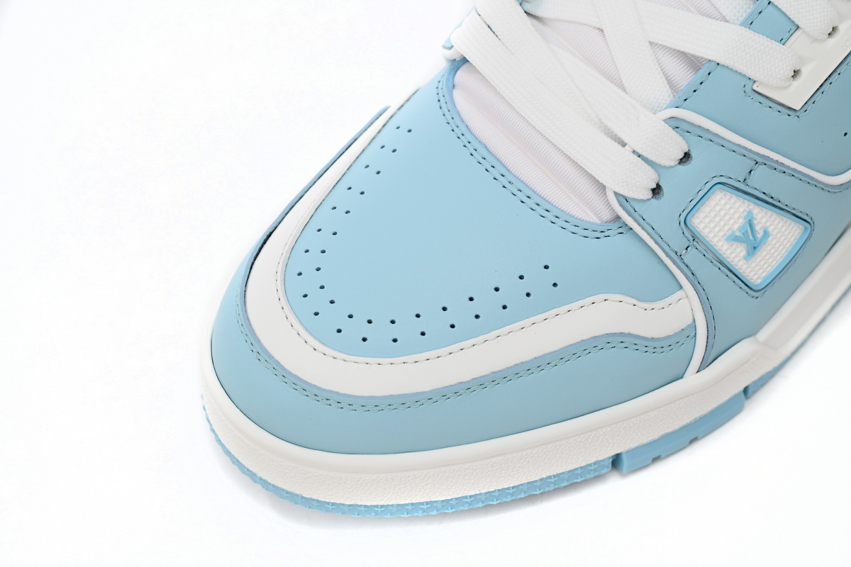 Zafa Wear Louis Vuitton Trainer Baby Blue
