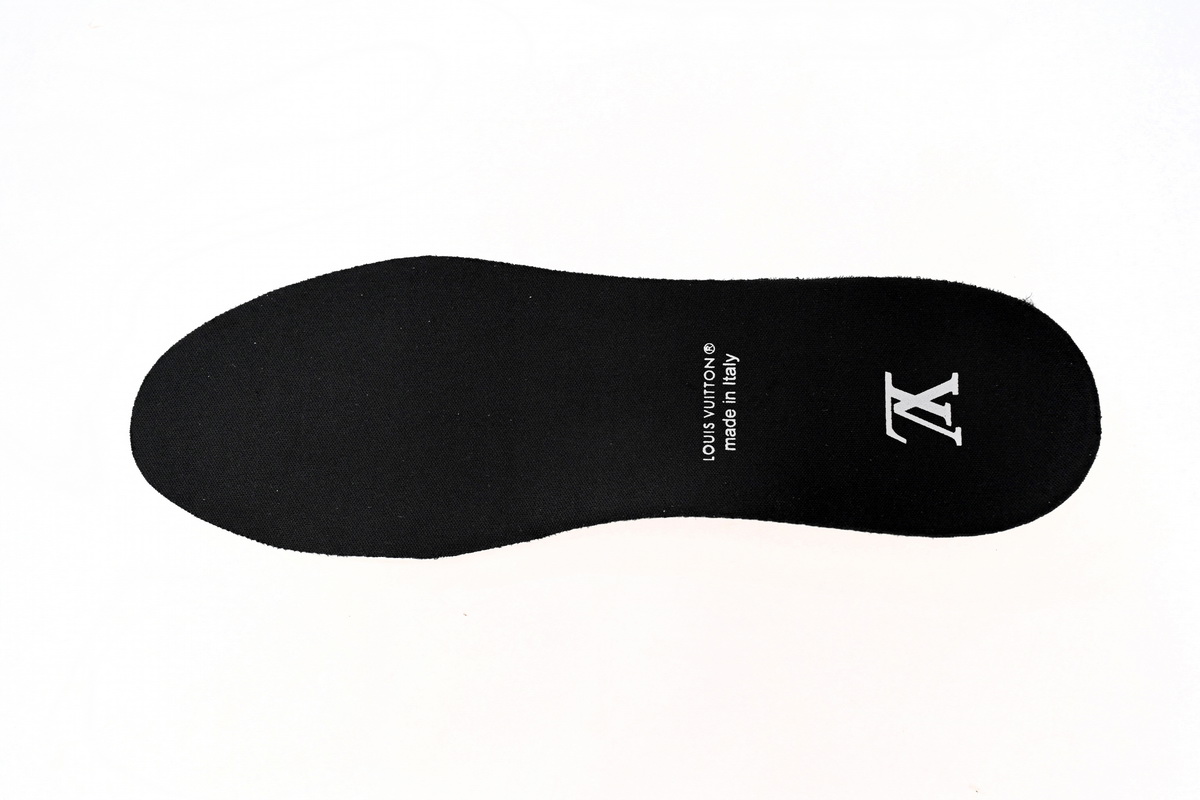 Louis Vuitton Trainer Black Embossed Monogram