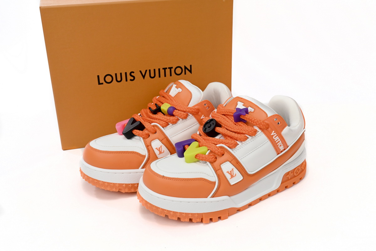 Zafa Wear Louis Vuitton Trainer Maxi Orange
