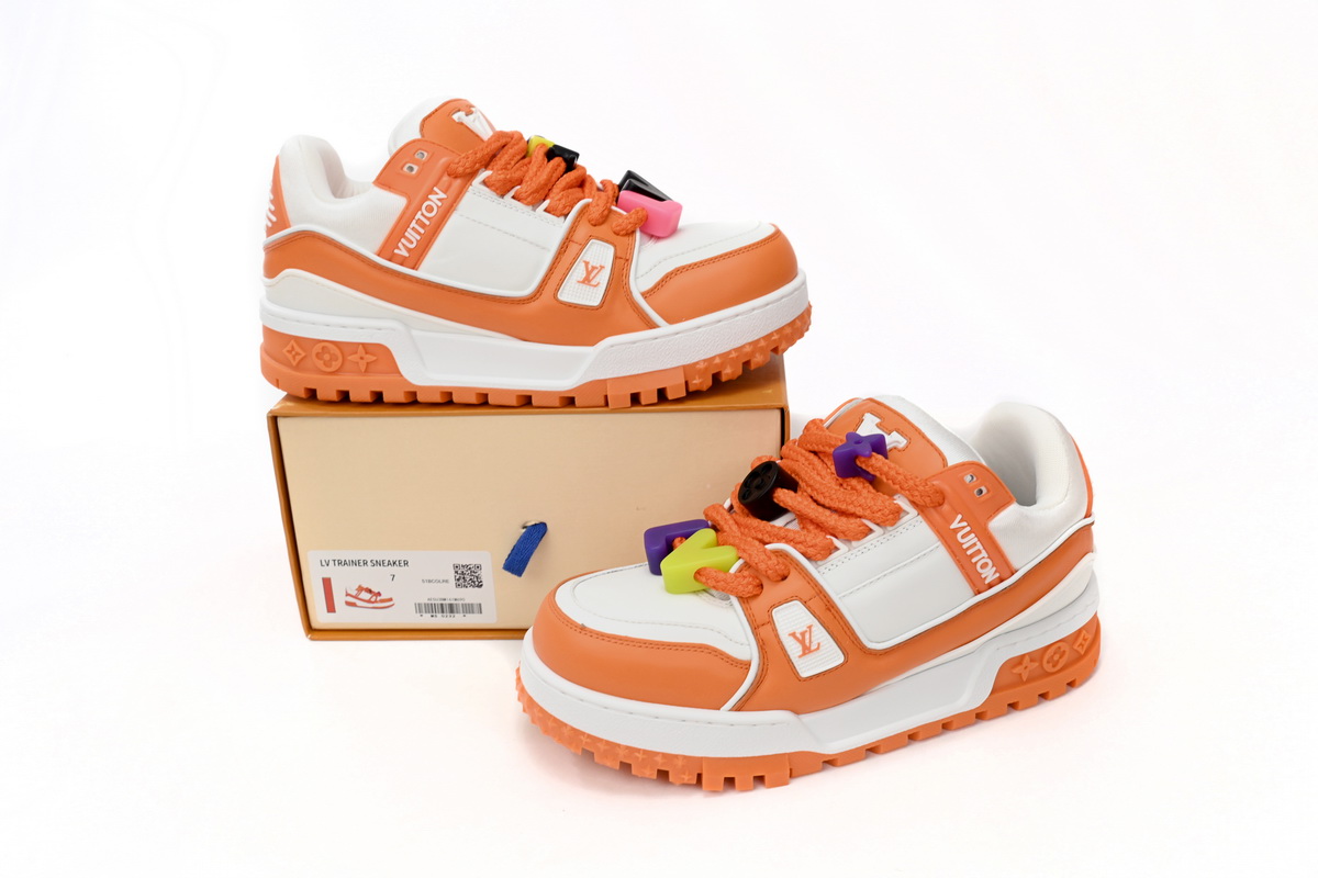 Zafa Wear Louis Vuitton Trainer Maxi Orange