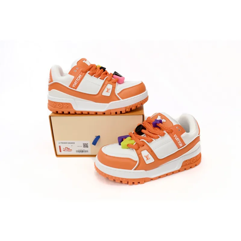 Zafa Wear Louis Vuitton Trainer Maxi Orange