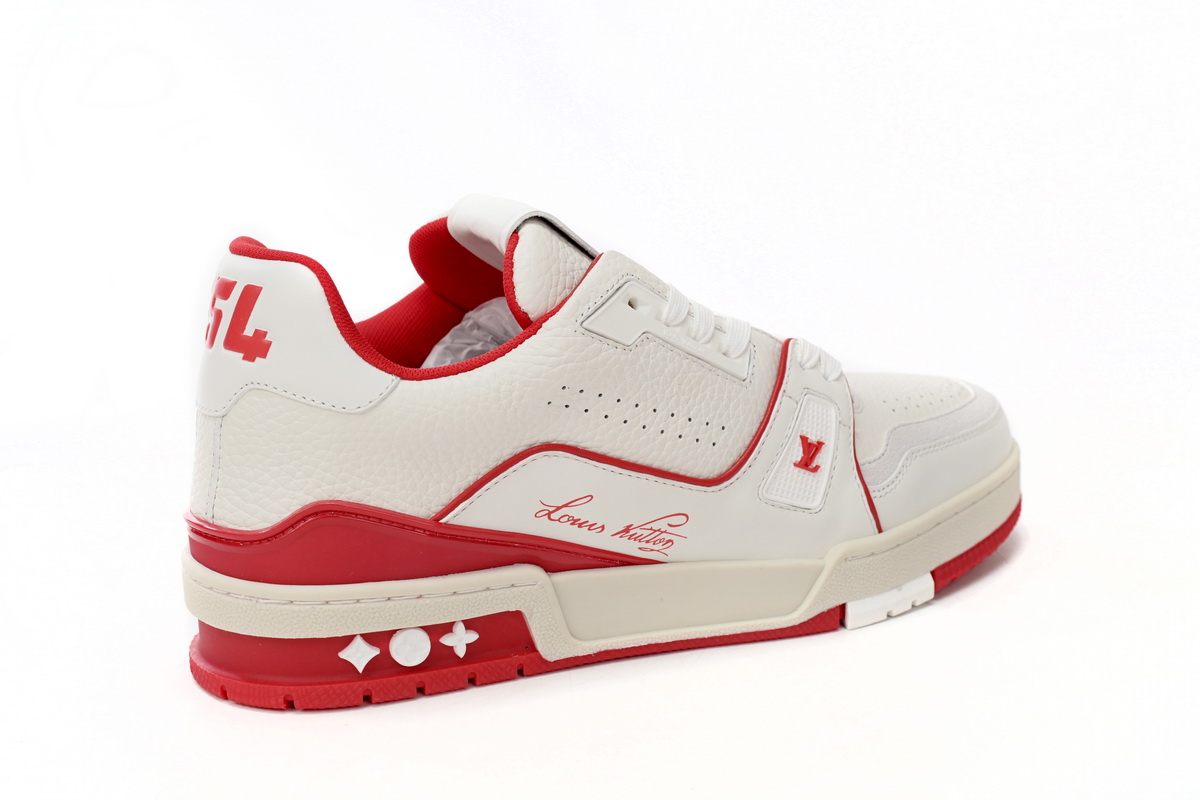 Zafa Wear Louis Vuitton Trainer Red