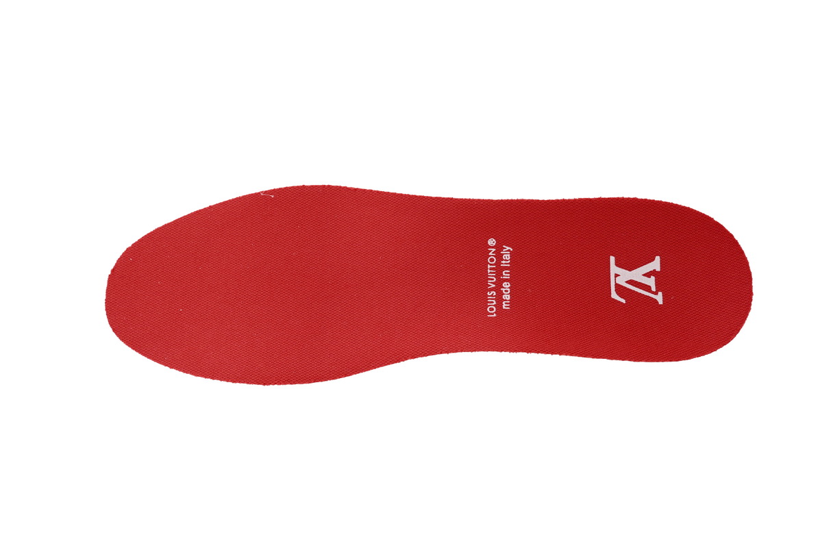 Zafa Wear Louis Vuitton Trainer Red