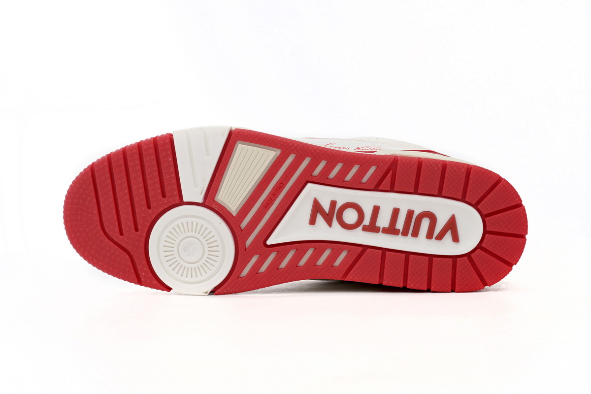 Zafa Wear Louis Vuitton Trainer Red