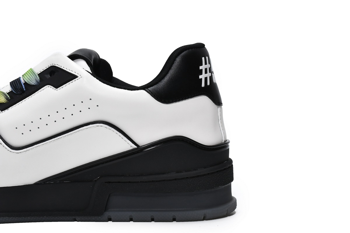 Zafa Wear Louis Vuitton LV Trainer Black White