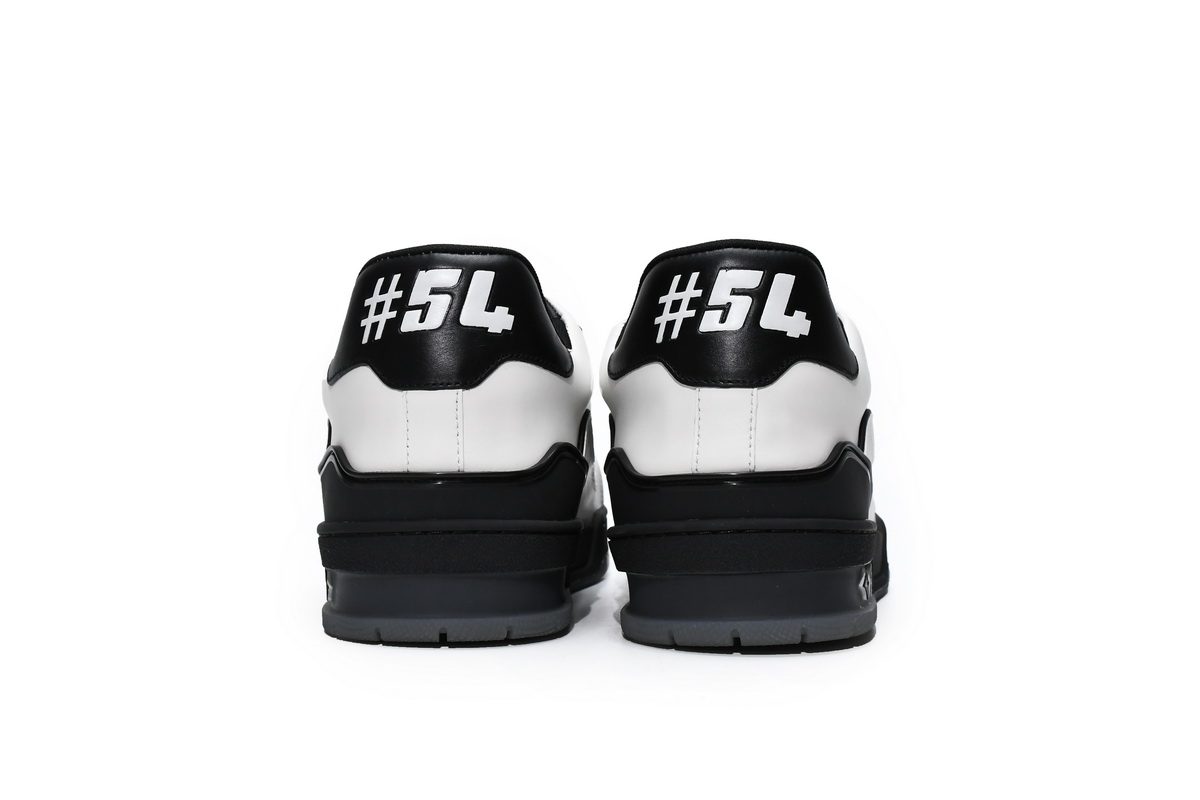 Zafa Wear Louis Vuitton LV Trainer Black White