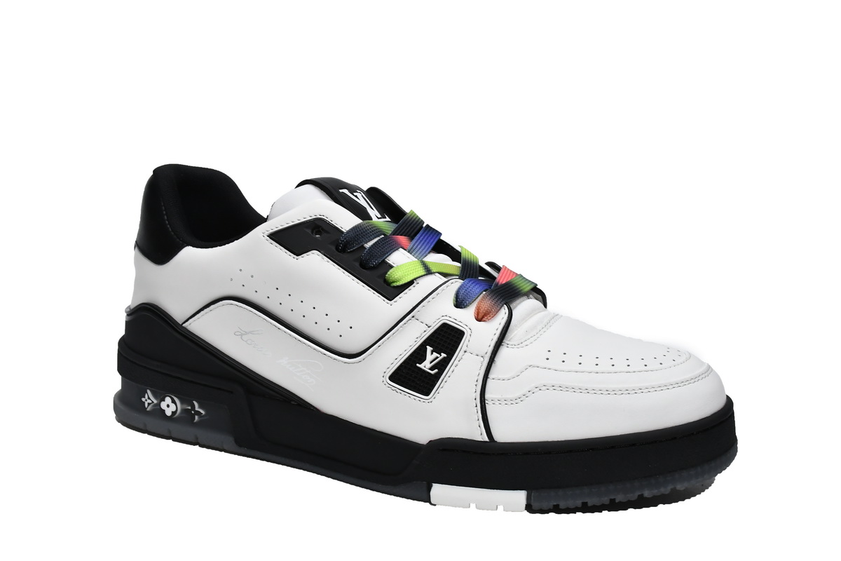 Zafa Wear Louis Vuitton LV Trainer Black White