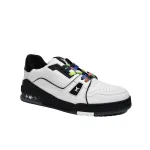 Louis Vuitton LV Trainer Black White