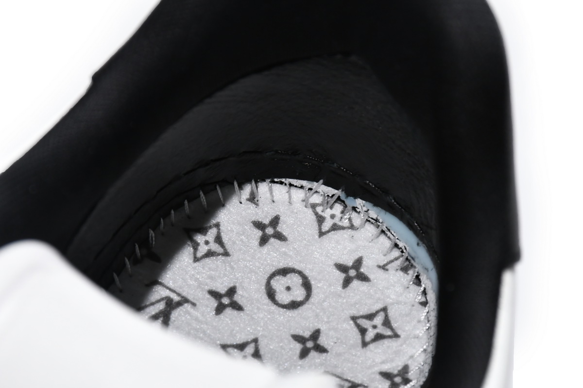 Zafa Wear Louis Vuitton LV Trainer Black White