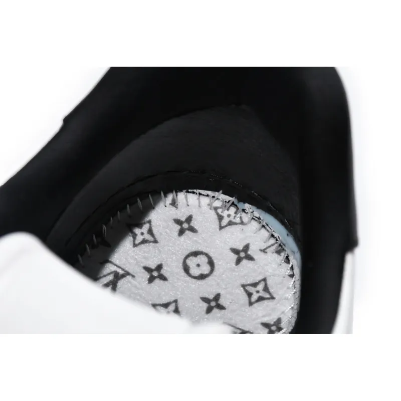 Zafa Wear Louis Vuitton LV Trainer Black White