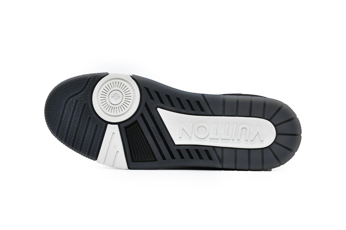 Zafa Wear Louis Vuitton LV Trainer Black White