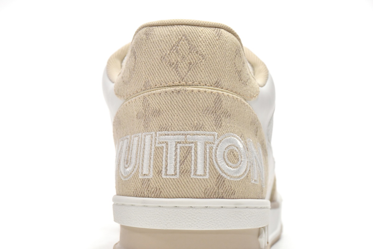 Zafa Wear Louis Vuitton Trainer Beige Cloth Cover