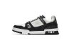 Louis Vuitton Trainer White Black 1A9JGB