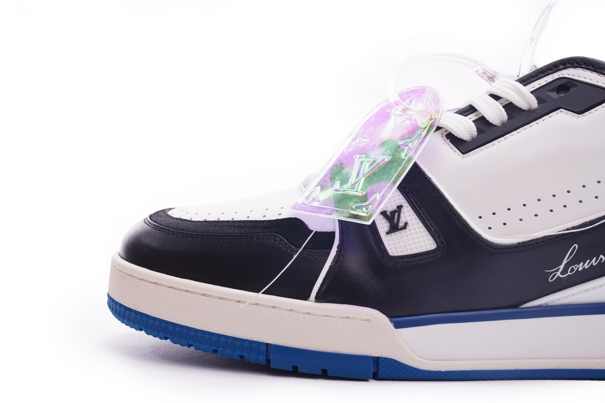 Zafa Wear Louis Vuitton Trainer Black Blue