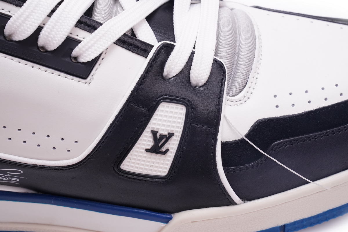 Zafa Wear Louis Vuitton Trainer Black Blue