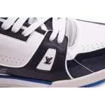 Zafa Wear Louis Vuitton Trainer Black Blue