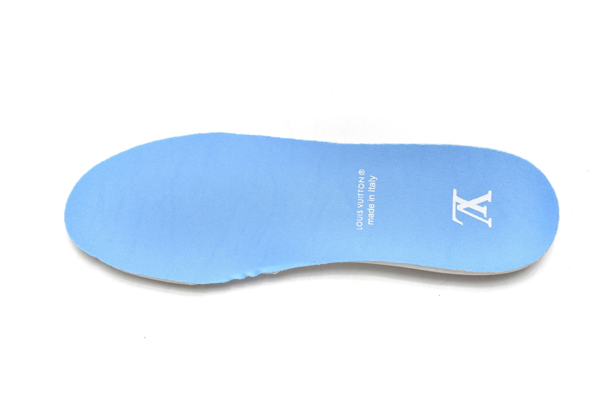 Zafa Wear Louis Vuitton Trainer Blue Cloth Surface