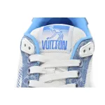 Zafa Wear Louis Vuitton Trainer Blue Cloth Surface