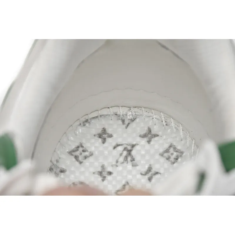 Louis Vuitton Trainer Green Cloth Surface