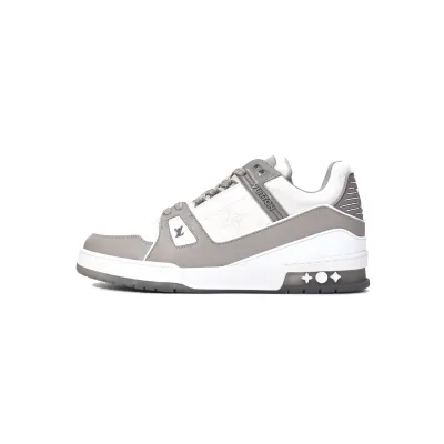 Louis Vuitton Trainer Grey White 01