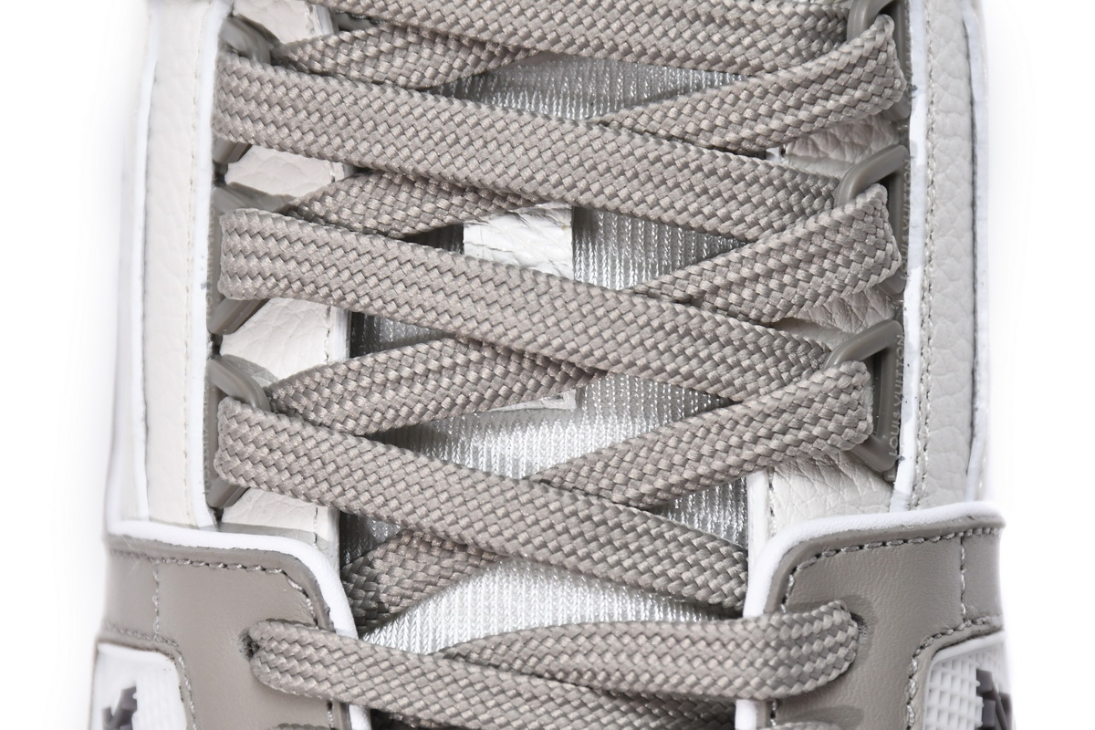 Zafa Wear Louis Vuitton Trainer Grey White