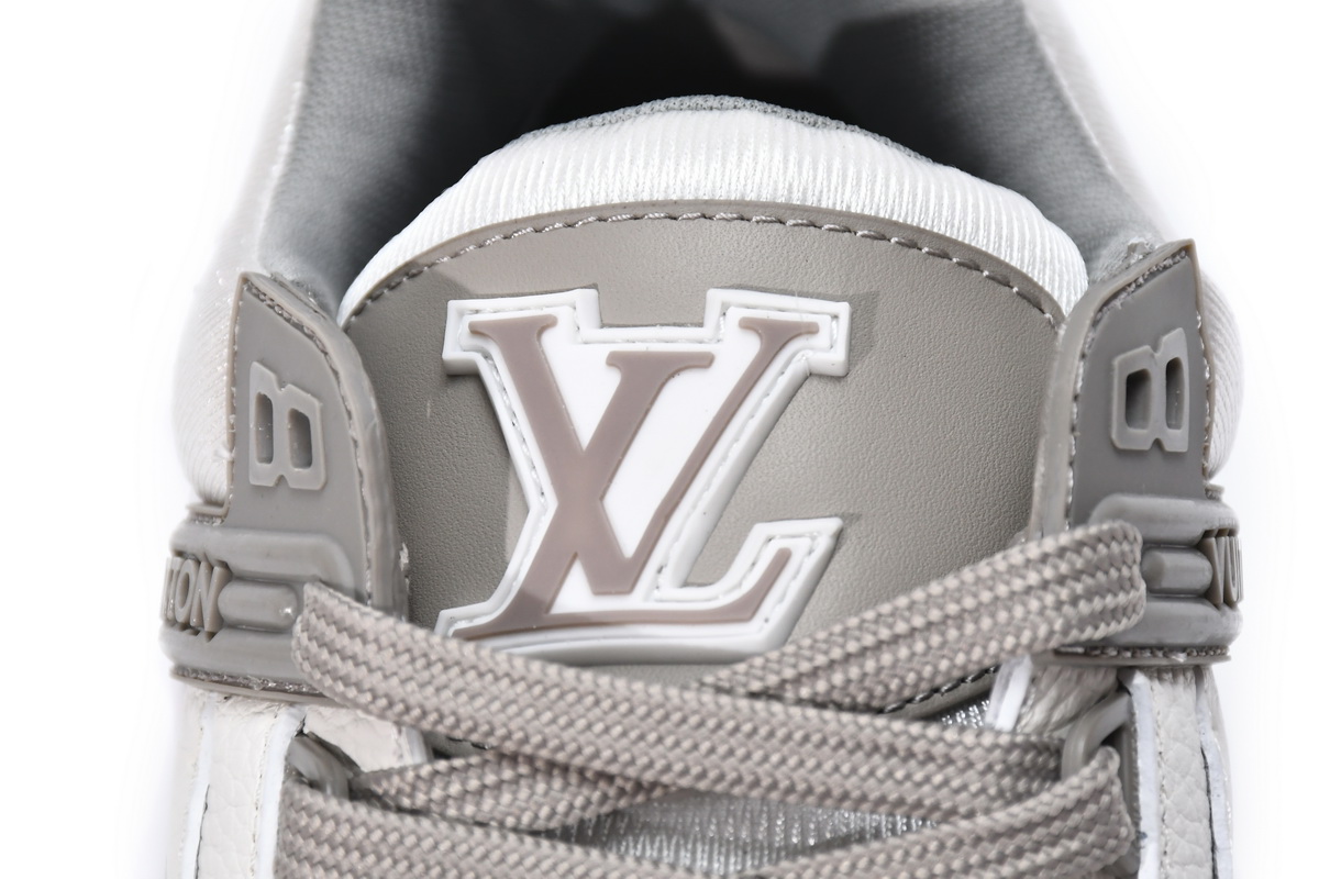 Zafa Wear Louis Vuitton Trainer Grey White