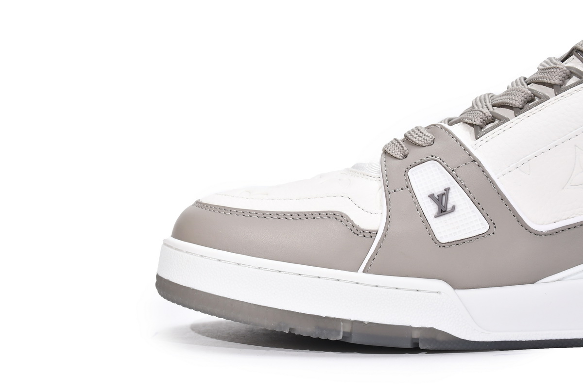 Zafa Wear Louis Vuitton Trainer Grey White