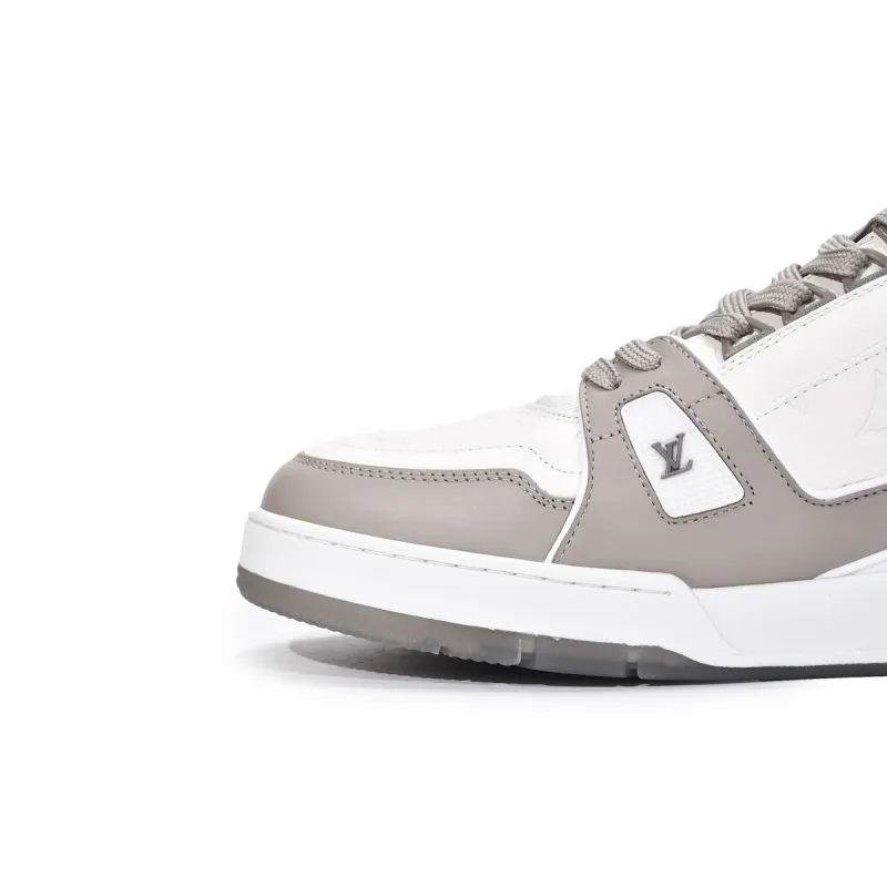 Louis Vuitton Trainer Grey White