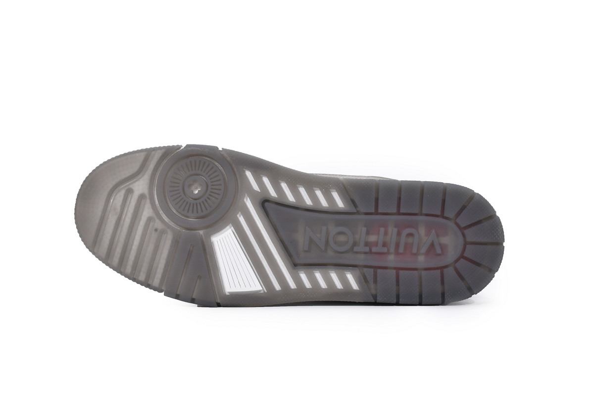 Zafa Wear Louis Vuitton Trainer Grey White