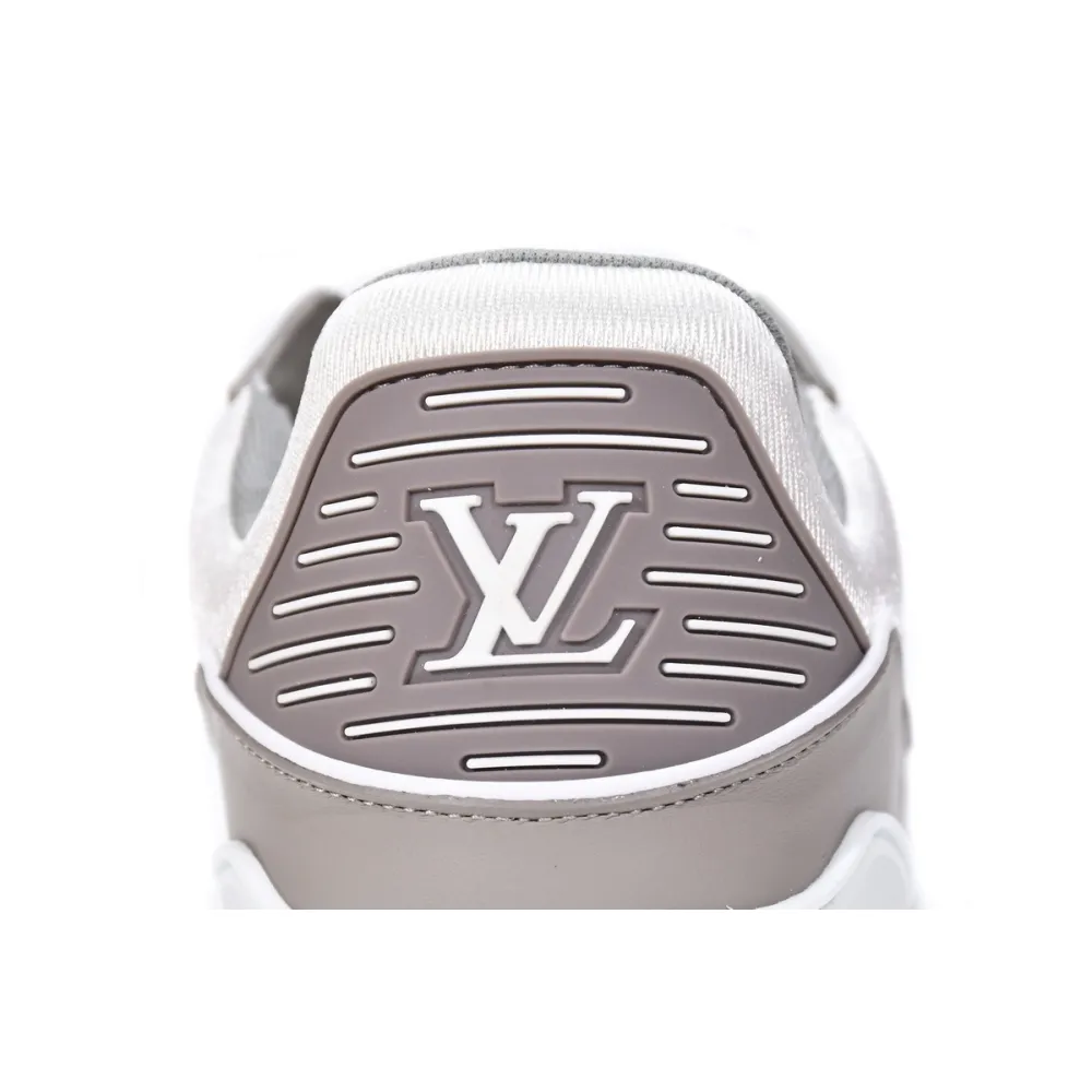 Louis Vuitton Trainer Grey White