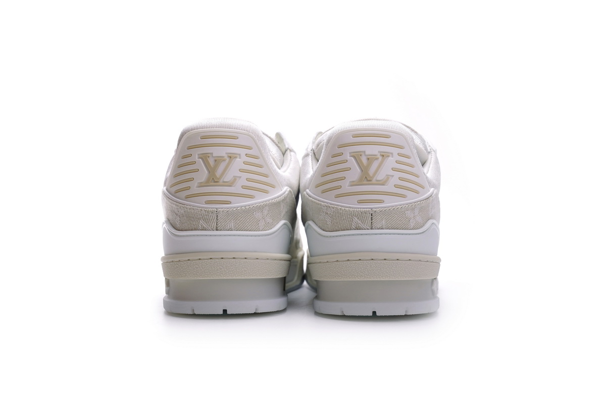 Zafa Wear Louis Vuitton Trainer White Denim