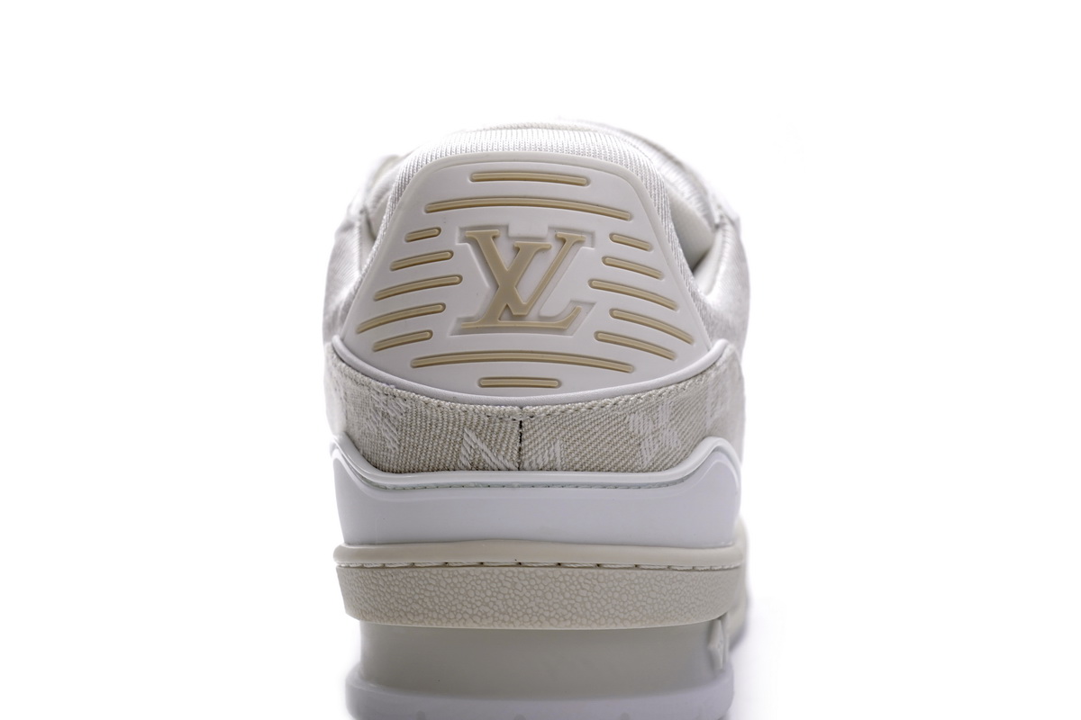 Zafa Wear Louis Vuitton Trainer White Denim