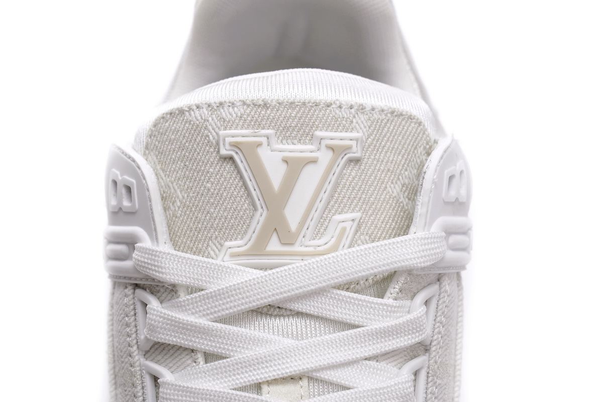 Zafa Wear Louis Vuitton Trainer White Denim