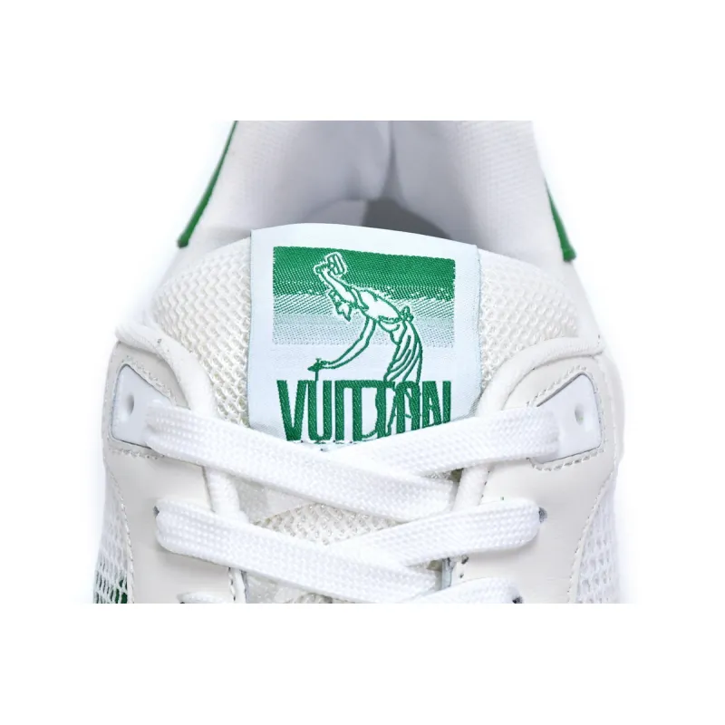 Zafa Wear Louis Vuitton Trainer White Green