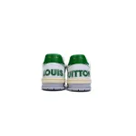 Zafa Wear Louis Vuitton Trainer White Green