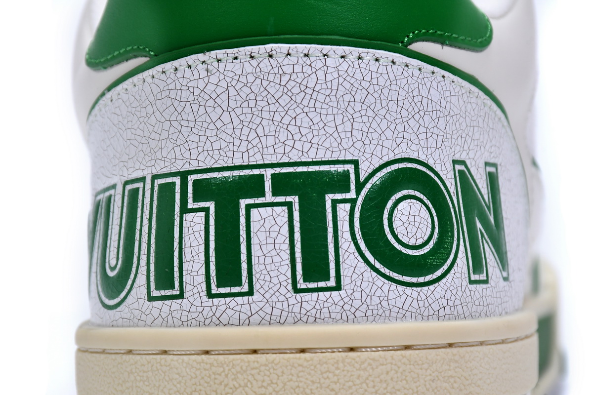 Zafa Wear Louis Vuitton Trainer White Green