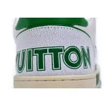 Louis Vuitton Trainer White Green